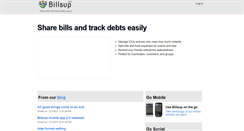Desktop Screenshot of billsup.com