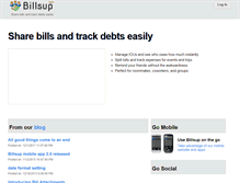 Tablet Screenshot of billsup.com